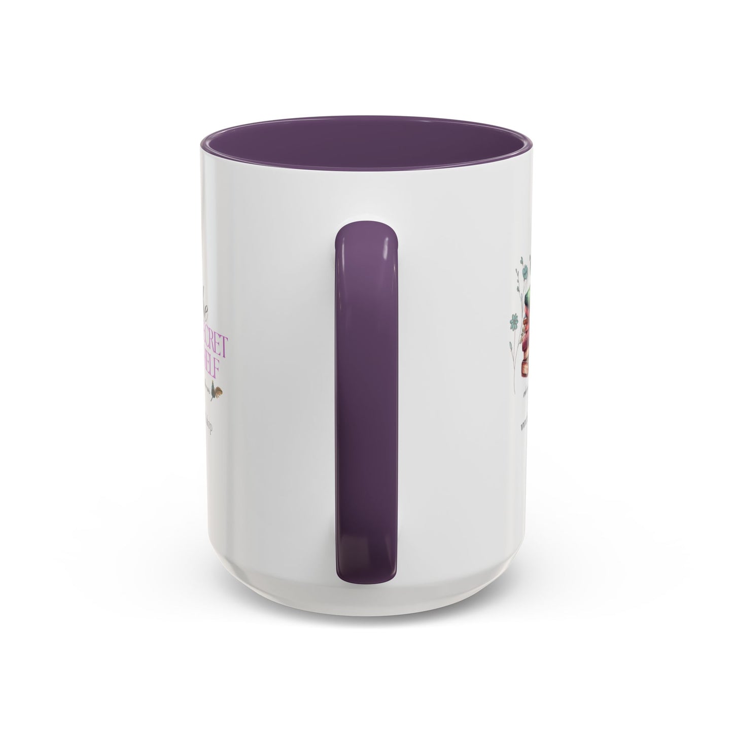 "The Secret Shelf" Accent Coffee Mug - Perfect for Book Lovers & Dreamers