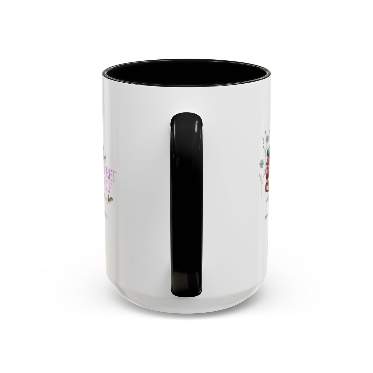 "The Secret Shelf" Accent Coffee Mug - Perfect for Book Lovers & Dreamers